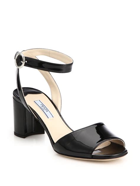 prada sports sandals|Prada block heel sandals.